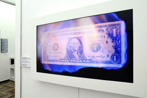 frame dollaro mostra